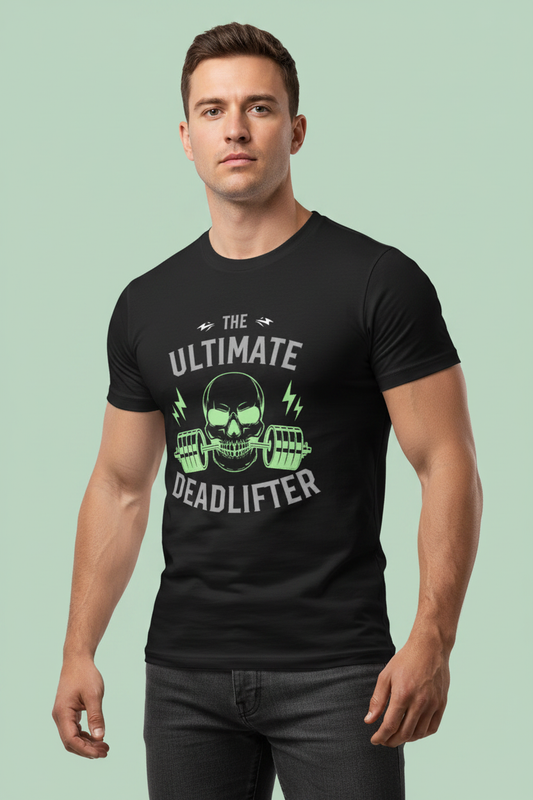 Black Fitted - Ultimate Deadlifter