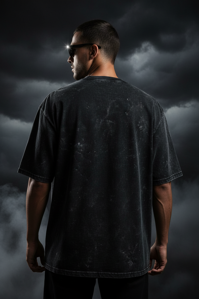 Black Plain Back