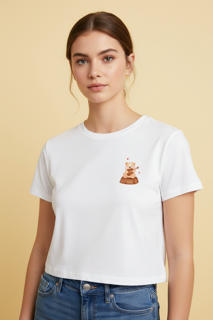 White - Yellow Background