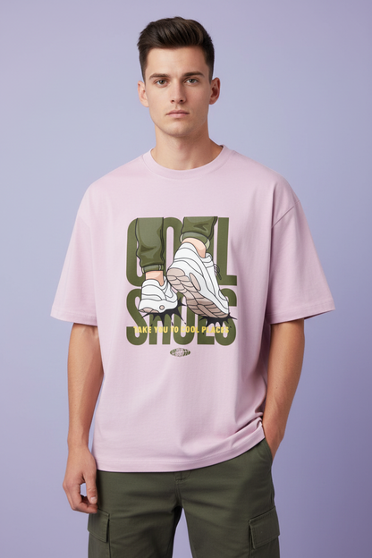 Baby Pink - Lavender Background