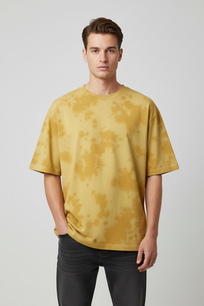 Yellow - Grey Background